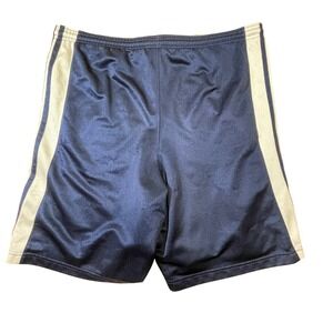 Vintage Y2K Adidas Athletic‎ Shorts Size M Navy Stripes Mesh Running Training